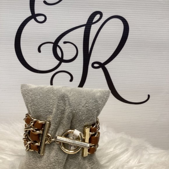 BOUTIQUE CHAIN LINK BRAIDED BRACELET - Picture 4 of 5